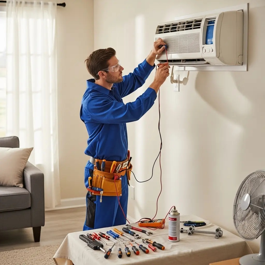 Turgutlu Termikel Termikel klima gaz dolumu ve bakım – Enerji verimliliği artırıldı. - Teknik servis örneği